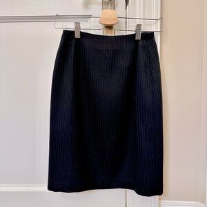 Tristan & Iseut pinstripe skirt
